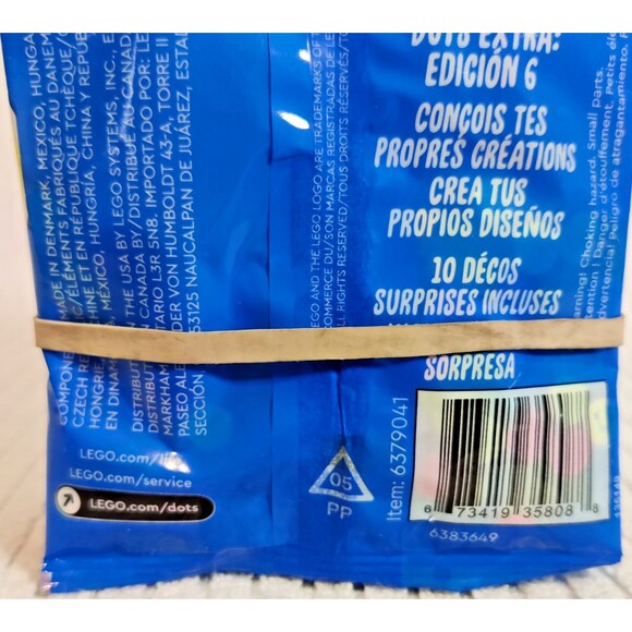 Lego Dots Extra Series 6, Decos Decorating Kit 41946, Single pk-NEW - Picture 8 of 10